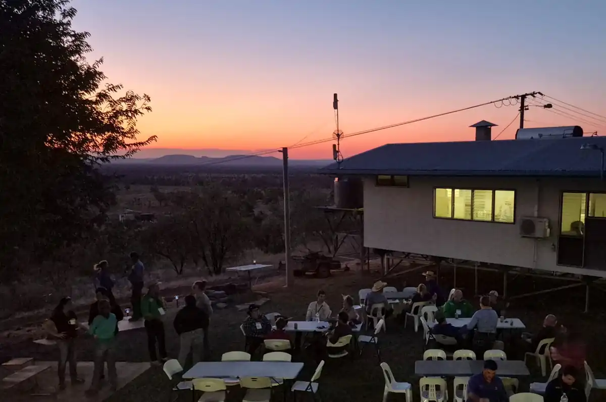 Dinner with a view