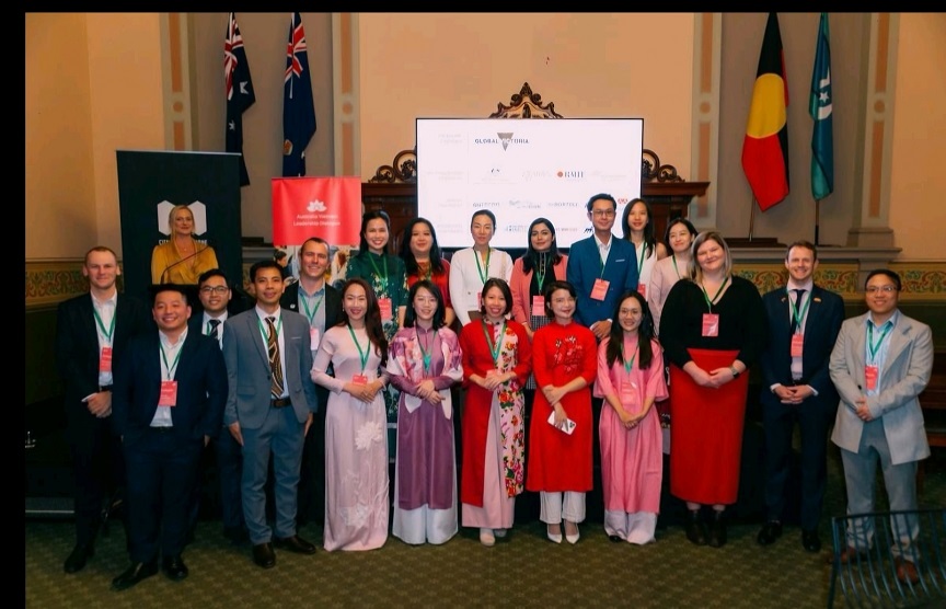 Dakshina Yadav at the Marchus Oldham Leadership Program and Australia-Vietnam Leadership Dialogue