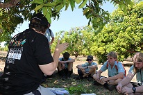 Students attend a National Science Week program on agriculture and biosecurity programs