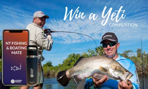 Win a Yeti with the new NT Fishing and Boating Mate app
